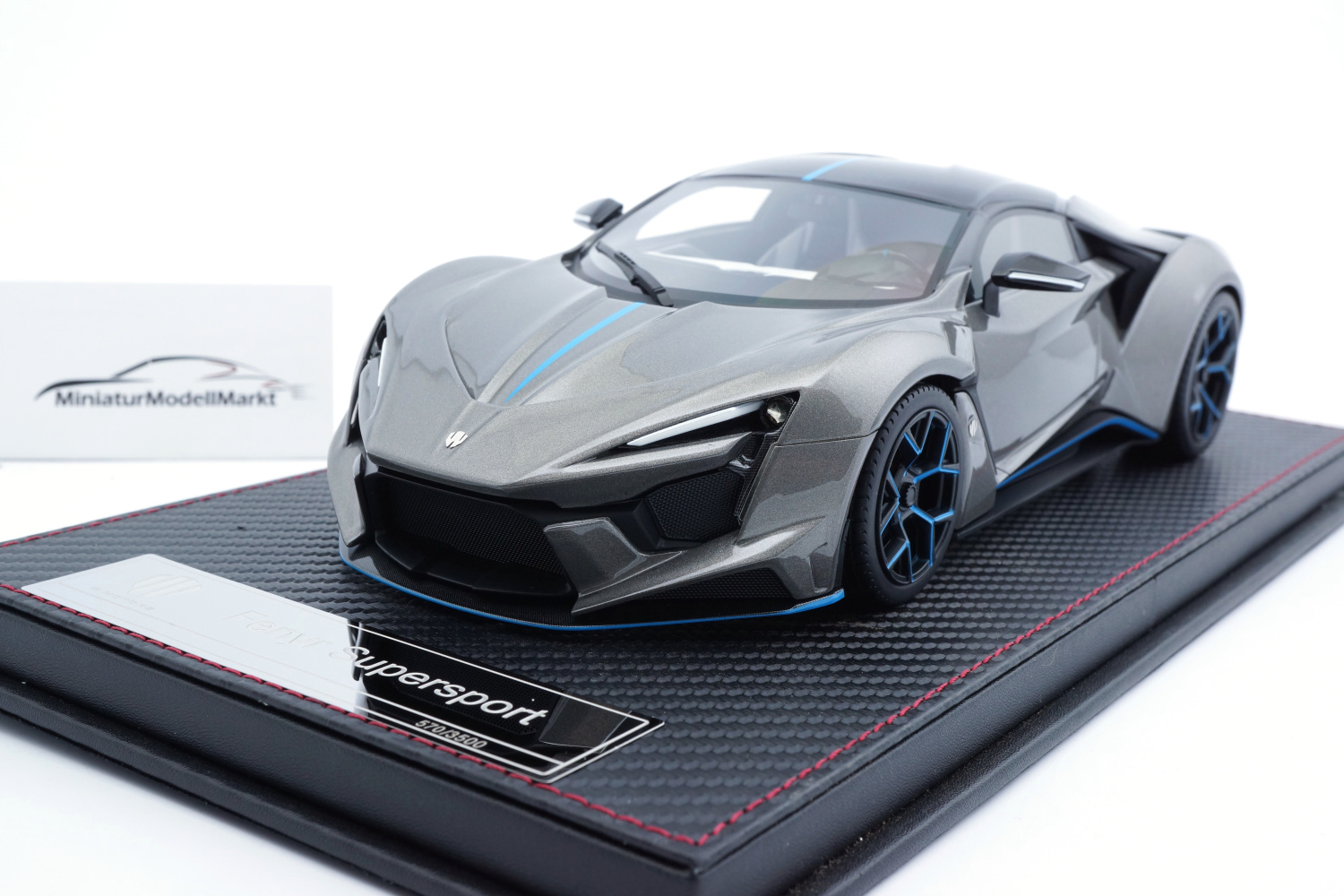 FrontiArt SA003-14 Fenyr Supersport (W Motors) - Iron grey 1:18