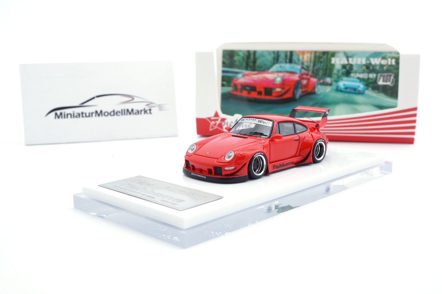 FuelMe FM64002-RWB993-10 RWB Porsche 911 (993) - Fishbone 1:64