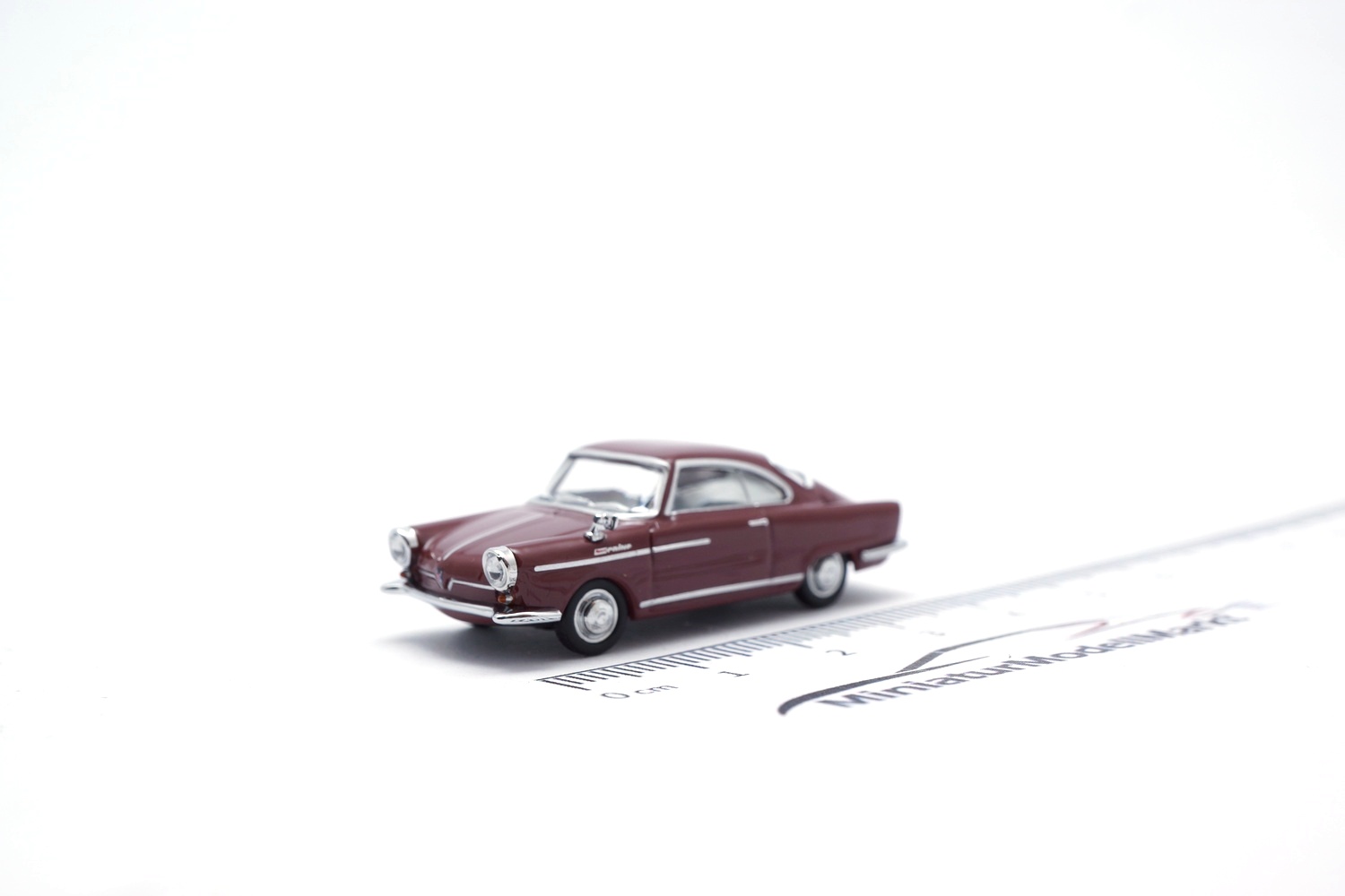 Herpa 024396-004 NSU Sport Prinz - weinrot 1:87