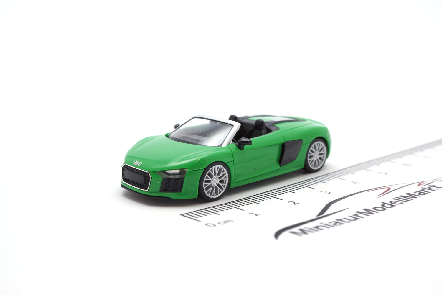 Herpa 028691-002 Audi R8 V10 Spyder, kyalami grün 1:87