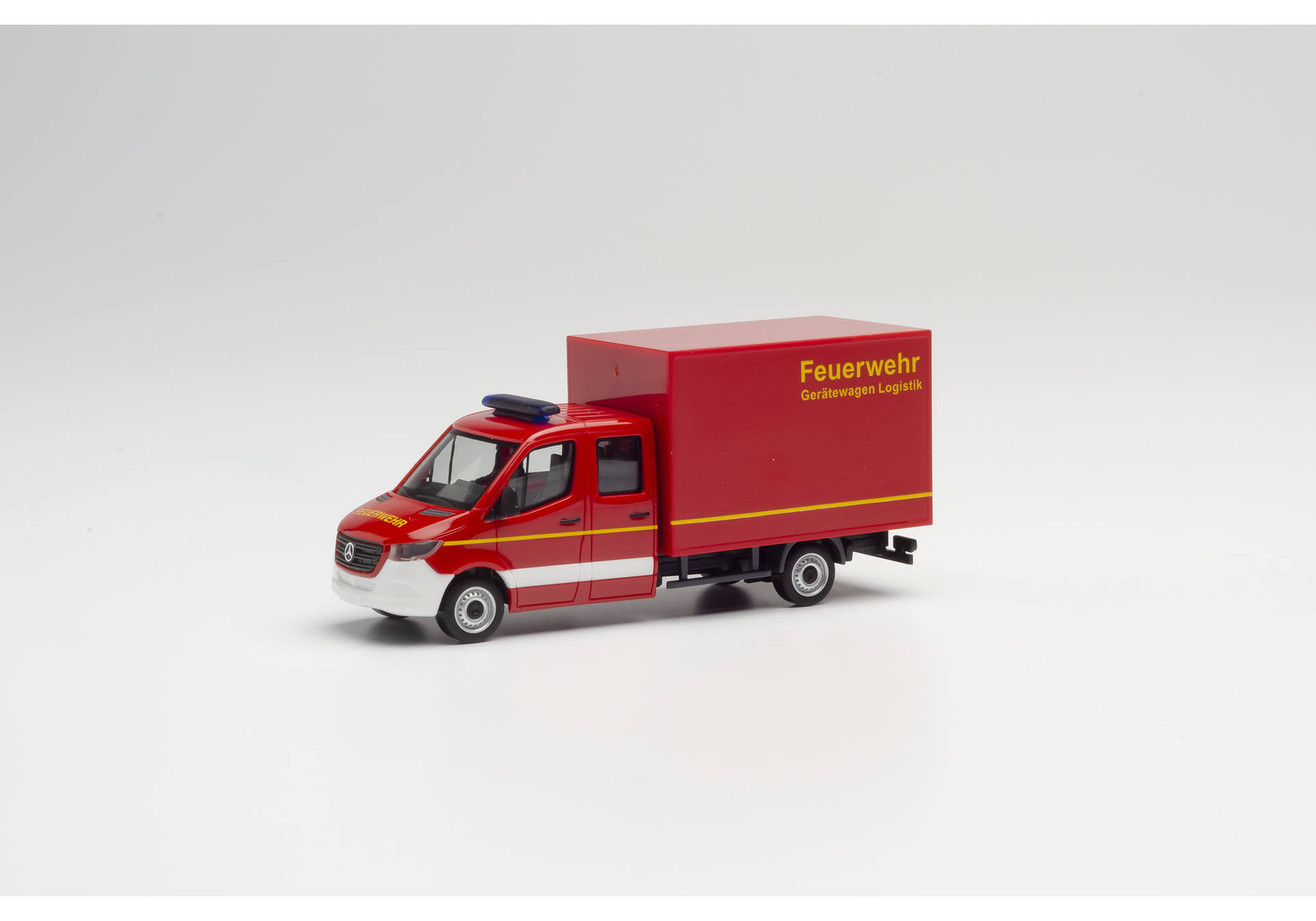 Herpa 094009 Mercedes-Benz Sprinter `18 Doppelkabine Feuerwehr 1:87