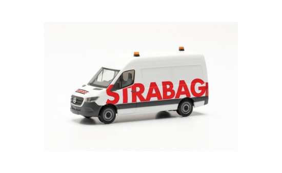 Herpa 097079 Mercedes-Benz Sprinter `18 Kasten HD STRABAG 1:87