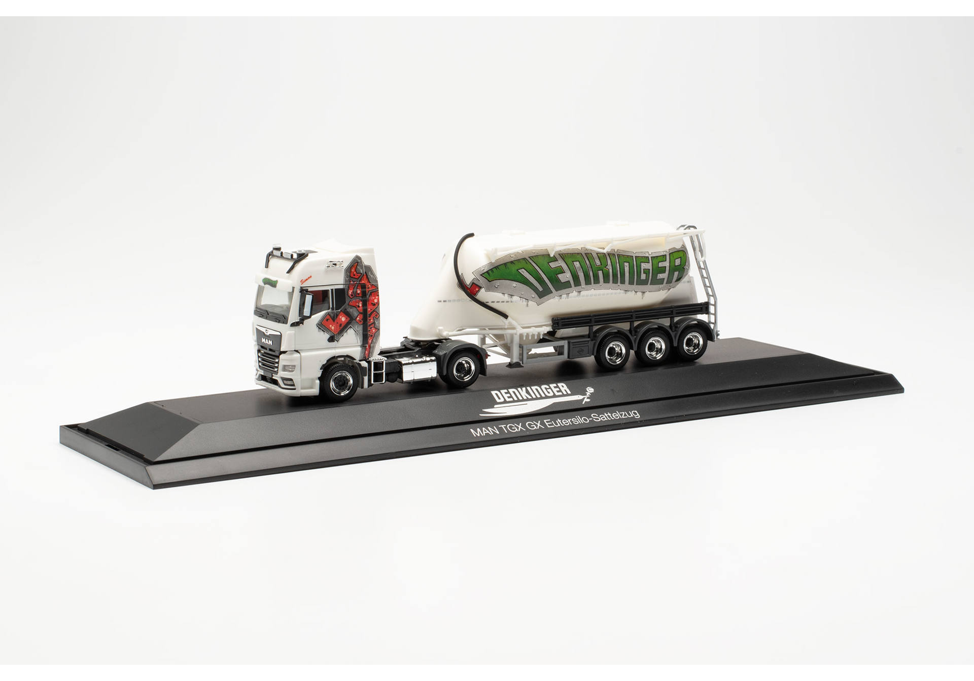 Herpa 122221 MAN TGX GX Eutersilo-Sattelzug Denkinger 1:87