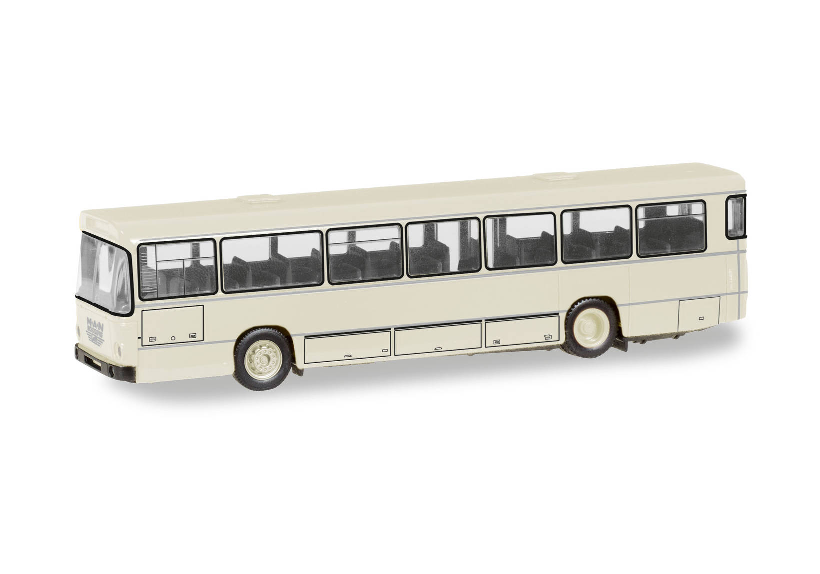 Herpa 308472 MAN Büssing SÜ 210 Bus - elfenbein 1:87