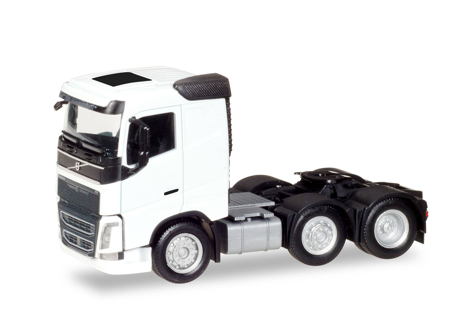 Herpa 308724 Volvo FH 6x2 Zugmaschine - weiß 1:87