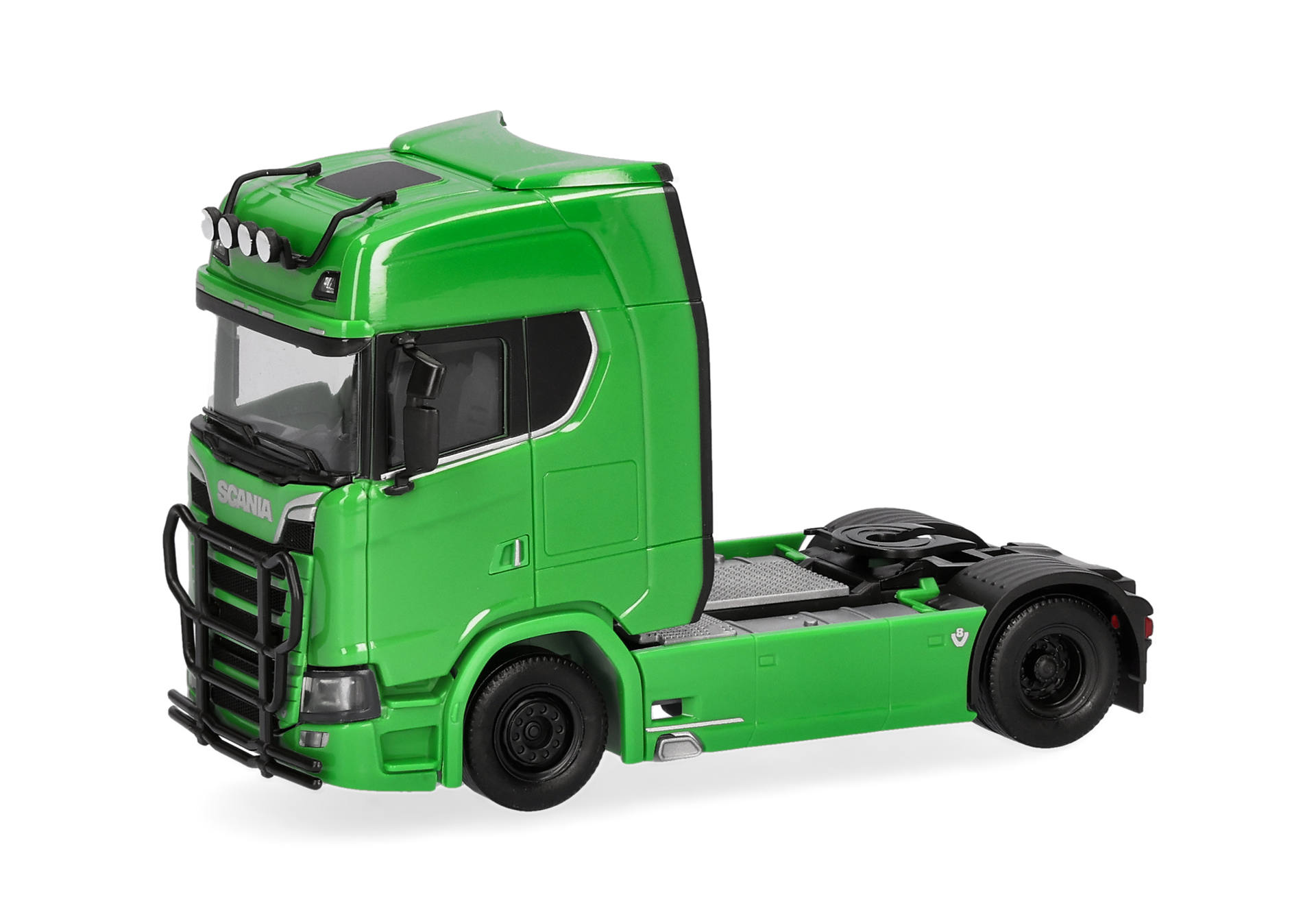 Herpa 310116-006 Scania CS 20 Hochdach  2achs - grün 1:87