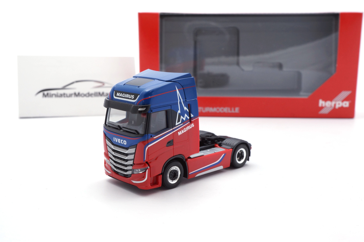 Herpa 313469 Iveco S-Way Zugmaschine - Magirus Edition 1:87