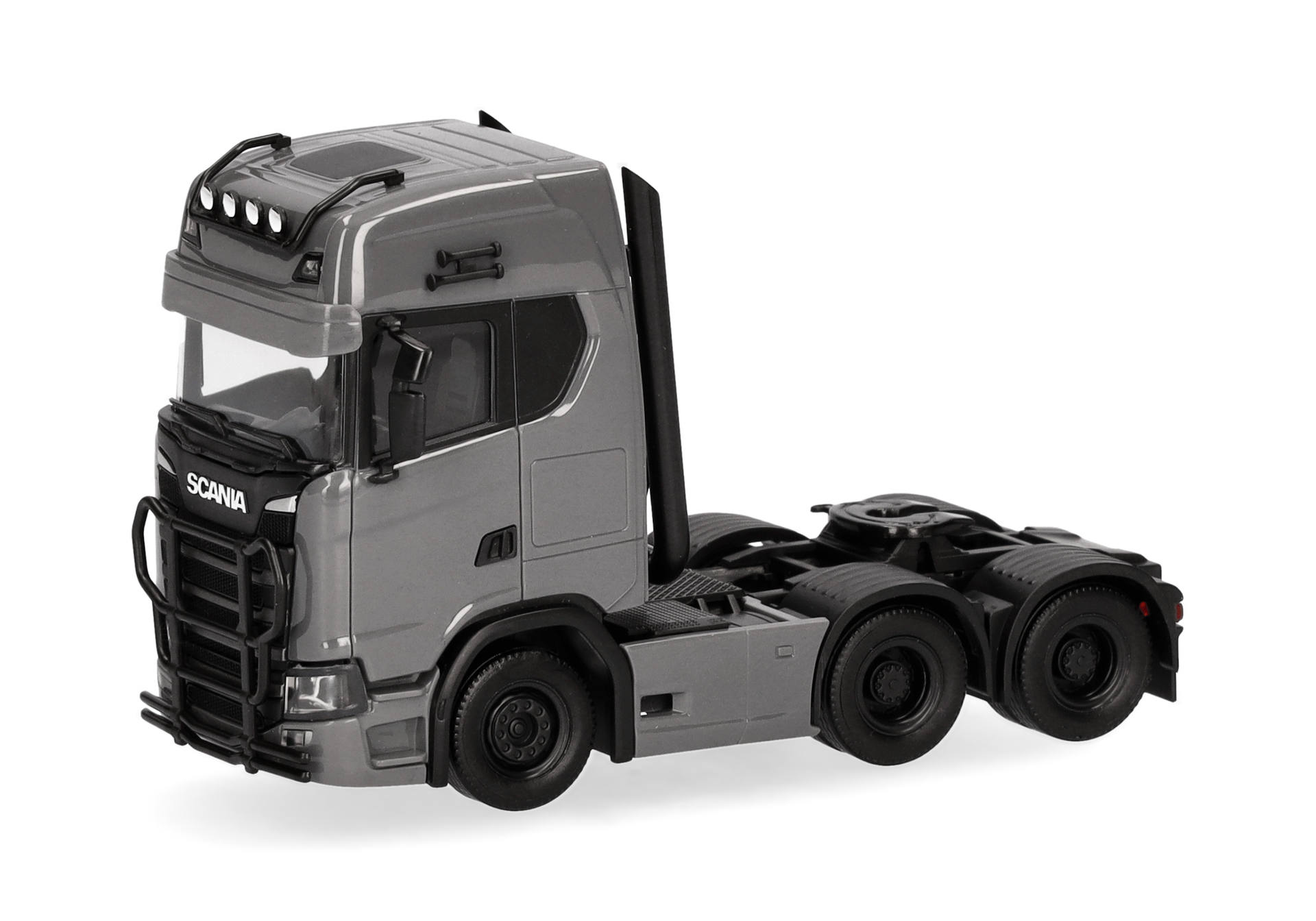 Herpa 314053-005 Scania CS 20 HD Zugmaschine 3achs (6x4) - grau 1:87