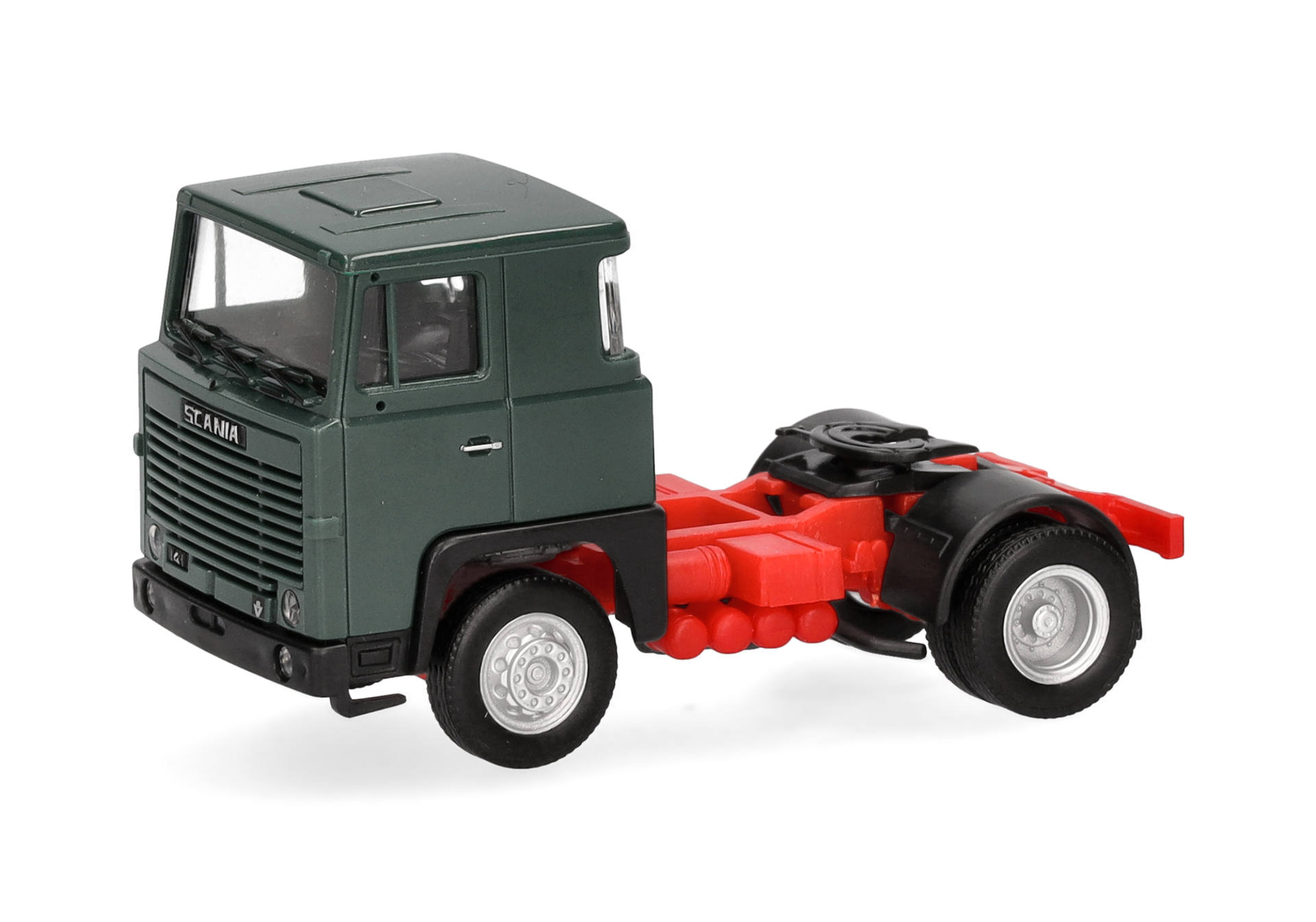 Herpa 318969 Scania 141 Zugmaschine 2achs - moosgrün 1:87