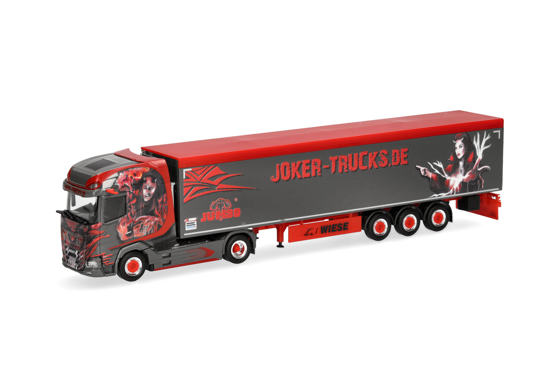 Herpa 319546 DAF XG+ Stöffelliner-Sattelzug 