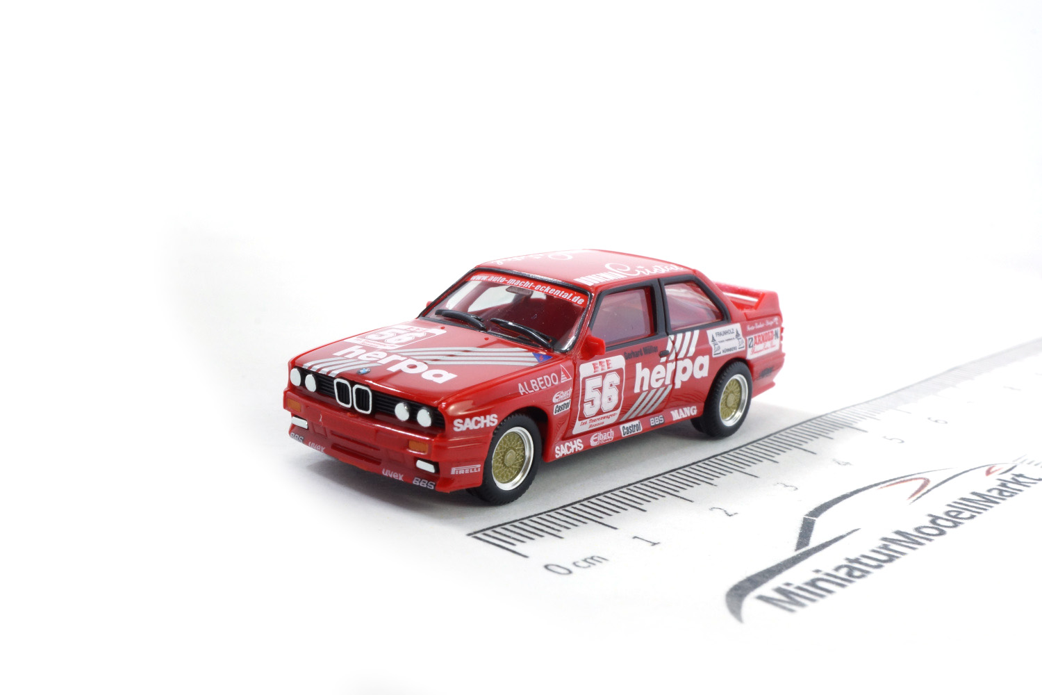 Herpa 420525 BMW M3 Rennsport 