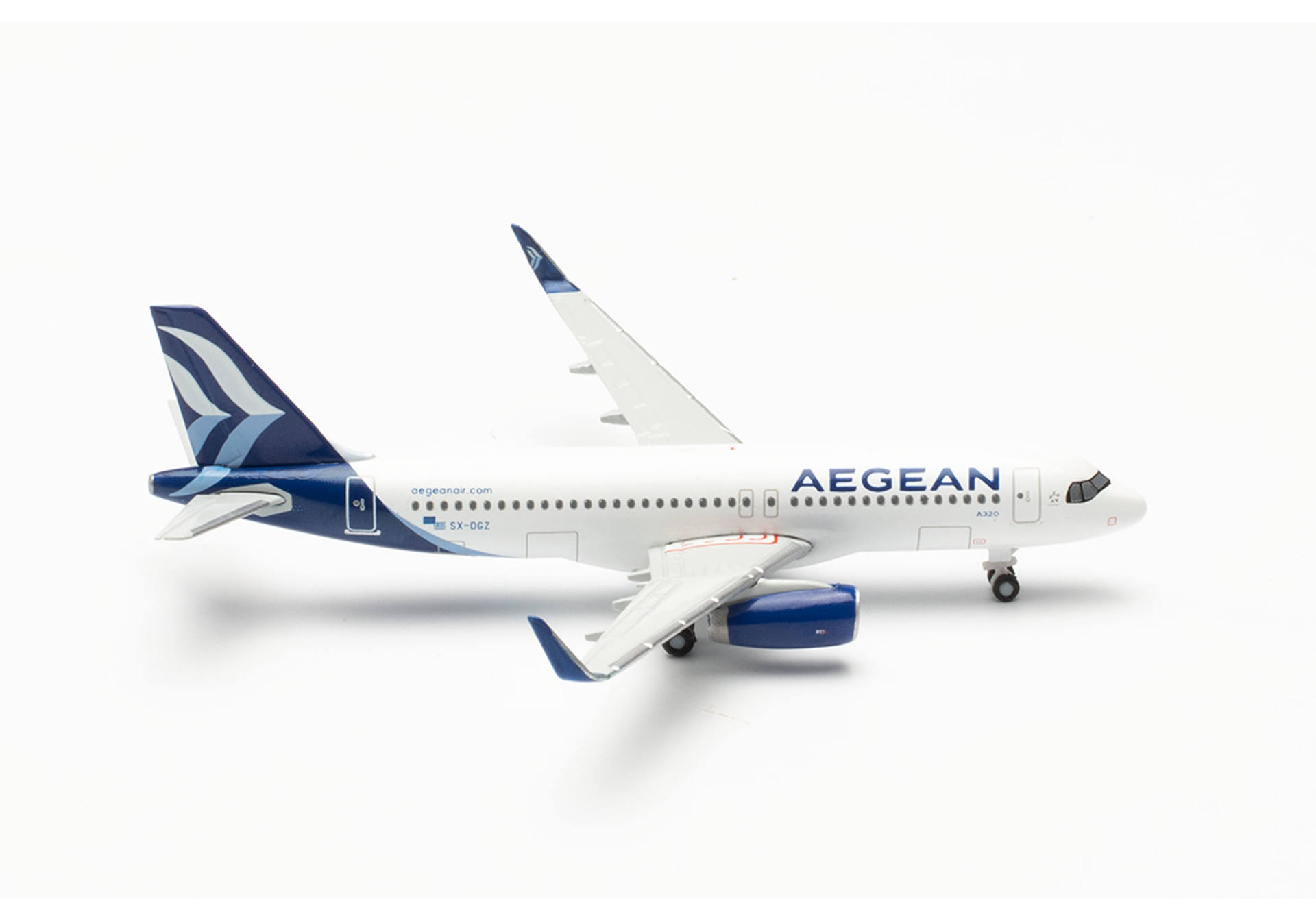 Herpa 536547 Aegean Airlines Airbus A320 SX-DGZ 1:500