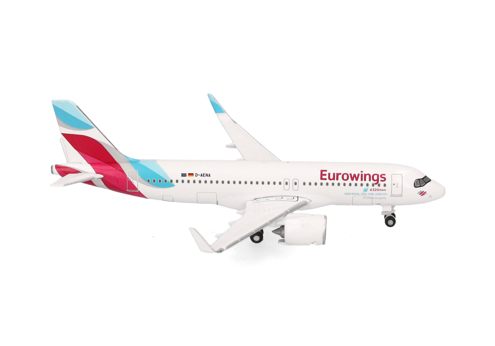 Herpa 538169 Eurowings Airbus A320neo D-AENA 1:500