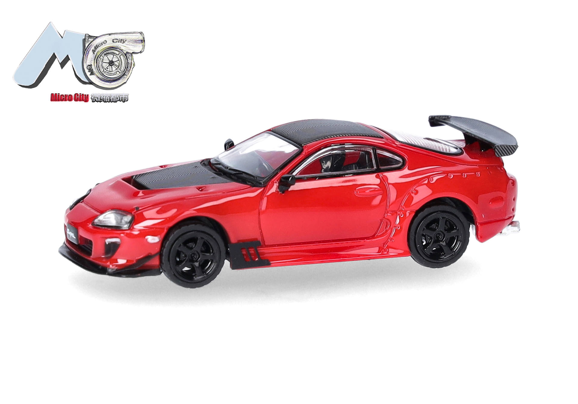 Micro City 87MC000016 MicroCity: Toyota Supra, rot (1993-2002) 1:87