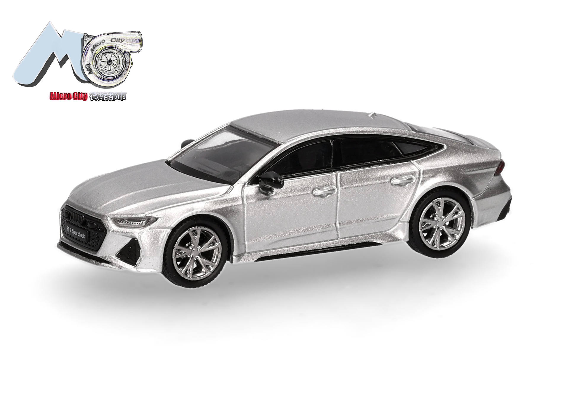 Micro City 87MC000083 MicroCity: Audi RS7, silber 1:87