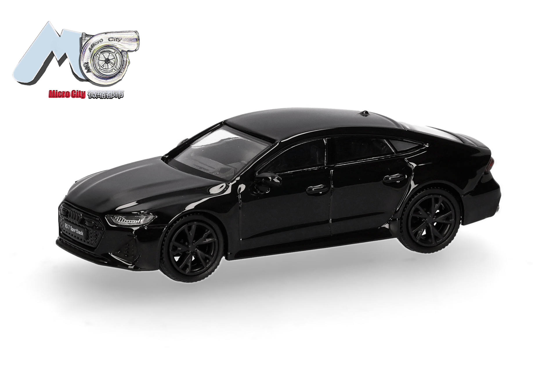 Micro City 87MC000098 MicroCity: Audi RS7, schwarz 1:87