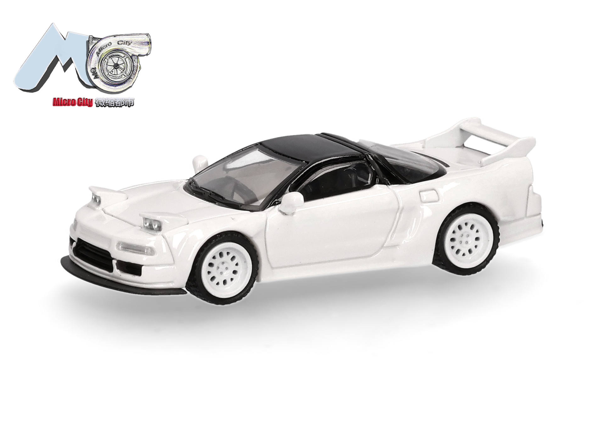 Micro City 87MC000113 MicroCity: Honda NSX, weiß 1:87