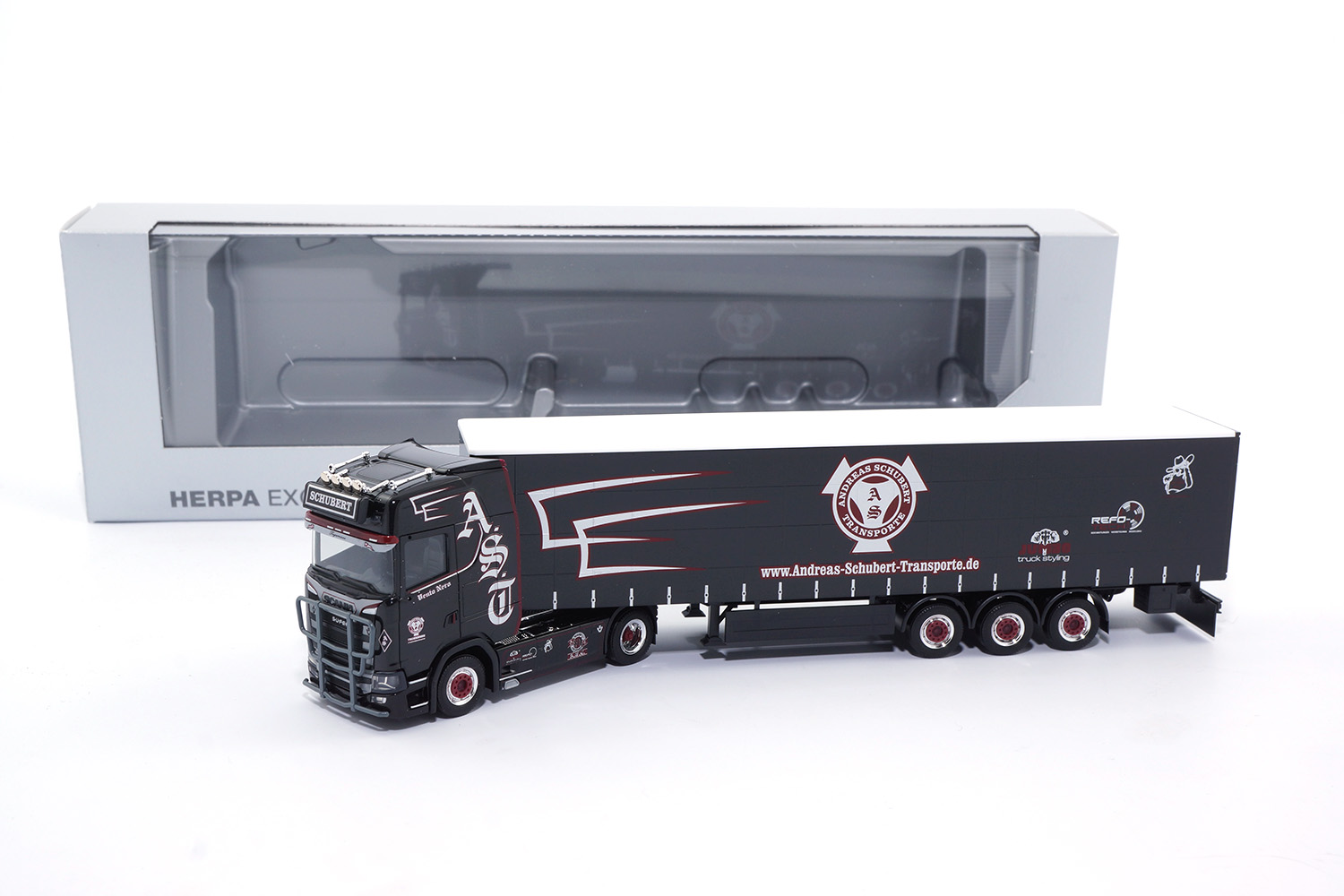 Herpa 930277 Scania CS 20 HD - Andreas Schubert 