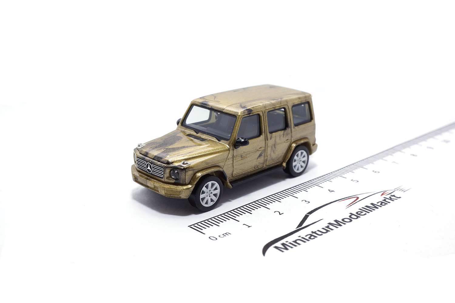 Herpa 932080 Mercedes-Benz G-Klasse - Gold Marmoriert - 2018 1:87