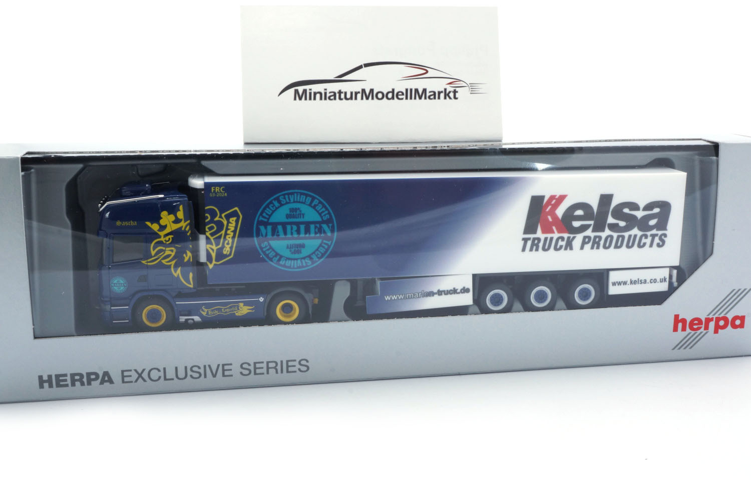 Herpa 940689 Scania R `13 TL Kühlkoffer-SZ 