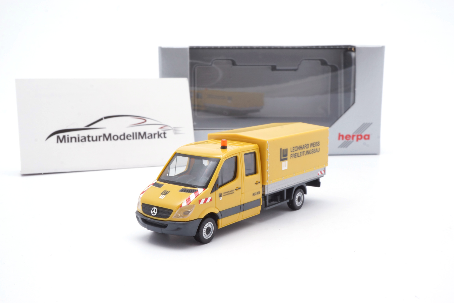 Herpa 950060 Mercedes-Benz Sprinter `06 Doppelkabine 