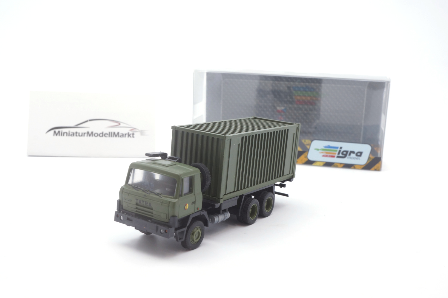 Igra 66817017 Tatra T815 mit Container NVA 1:87