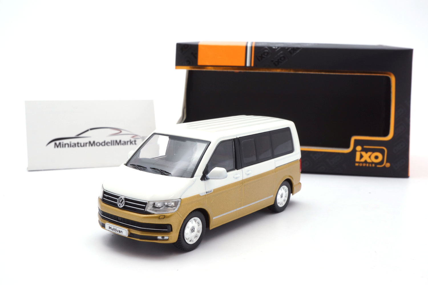 IXO CLC351N VW T6 Multivan - weiss/gold - 2017 1:43