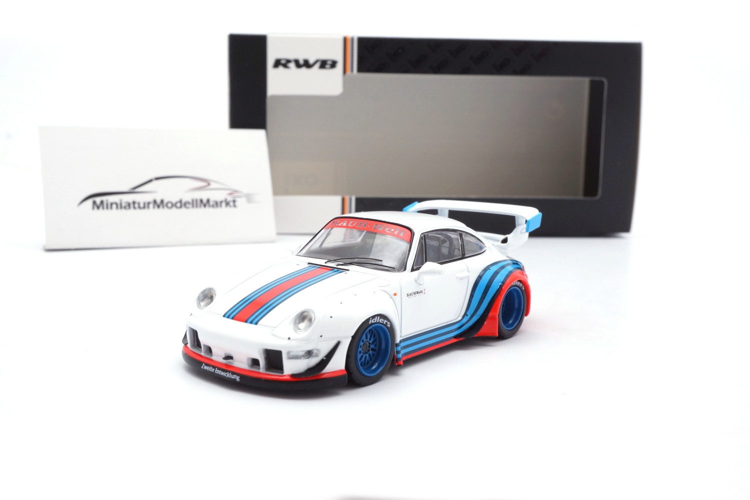 IXO MOC209 Porsche 911 RWB (993) - Martini - RAUH-Welt 1:43