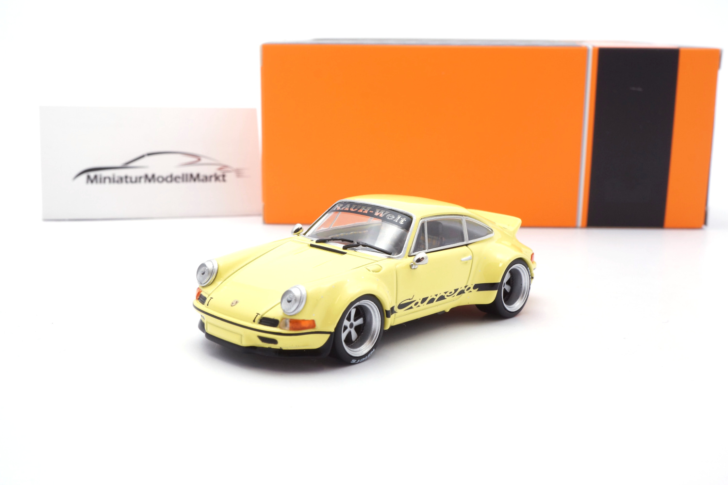 IXO MOC310 Porsche 911 RWB, hellgelb 1:43