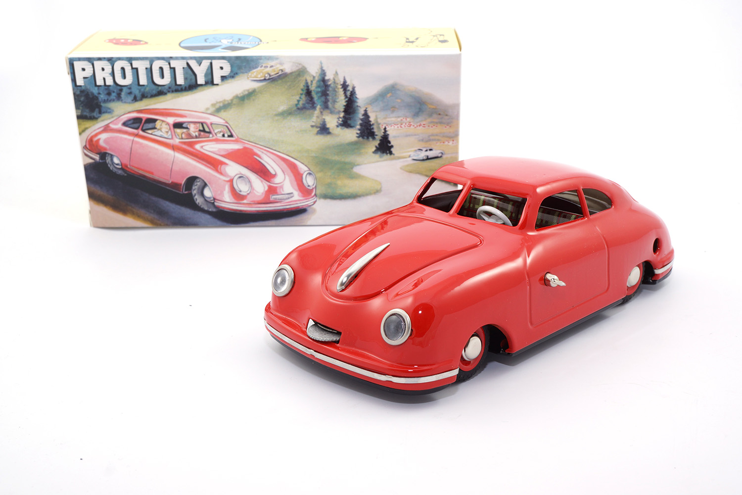 JNF 01002 Porsche Prototyp 356 - Rot 