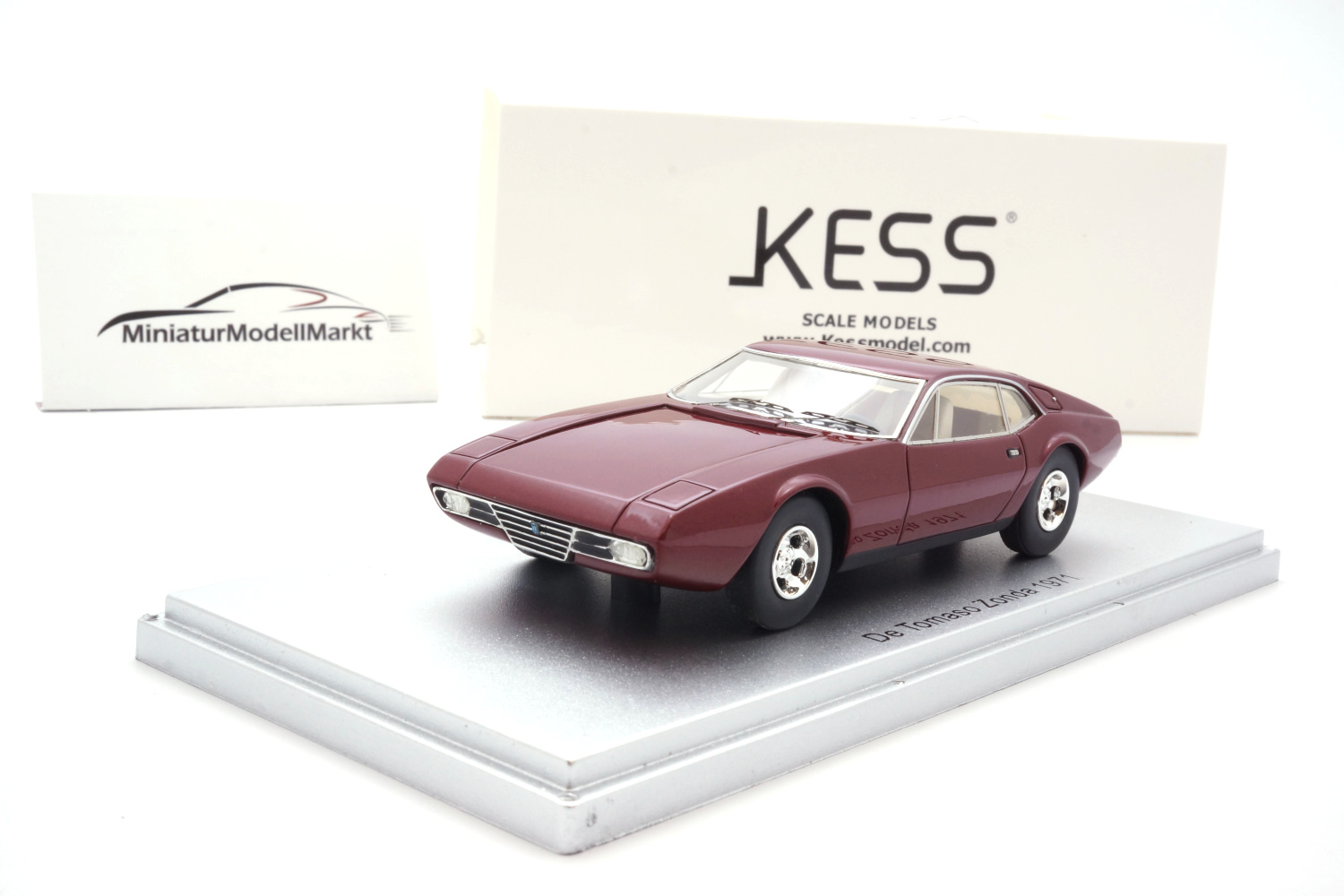 Kess KE43013011 De Tomaso Zonda - Rot Metallic - 1971 1:43