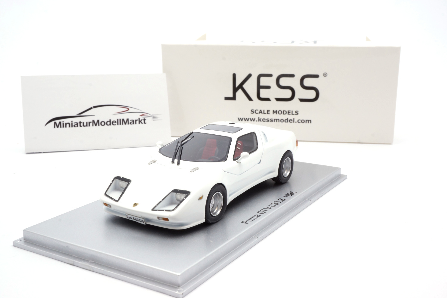Kess KE43016001 Puma GTV 033.S - White - 1985 1:43