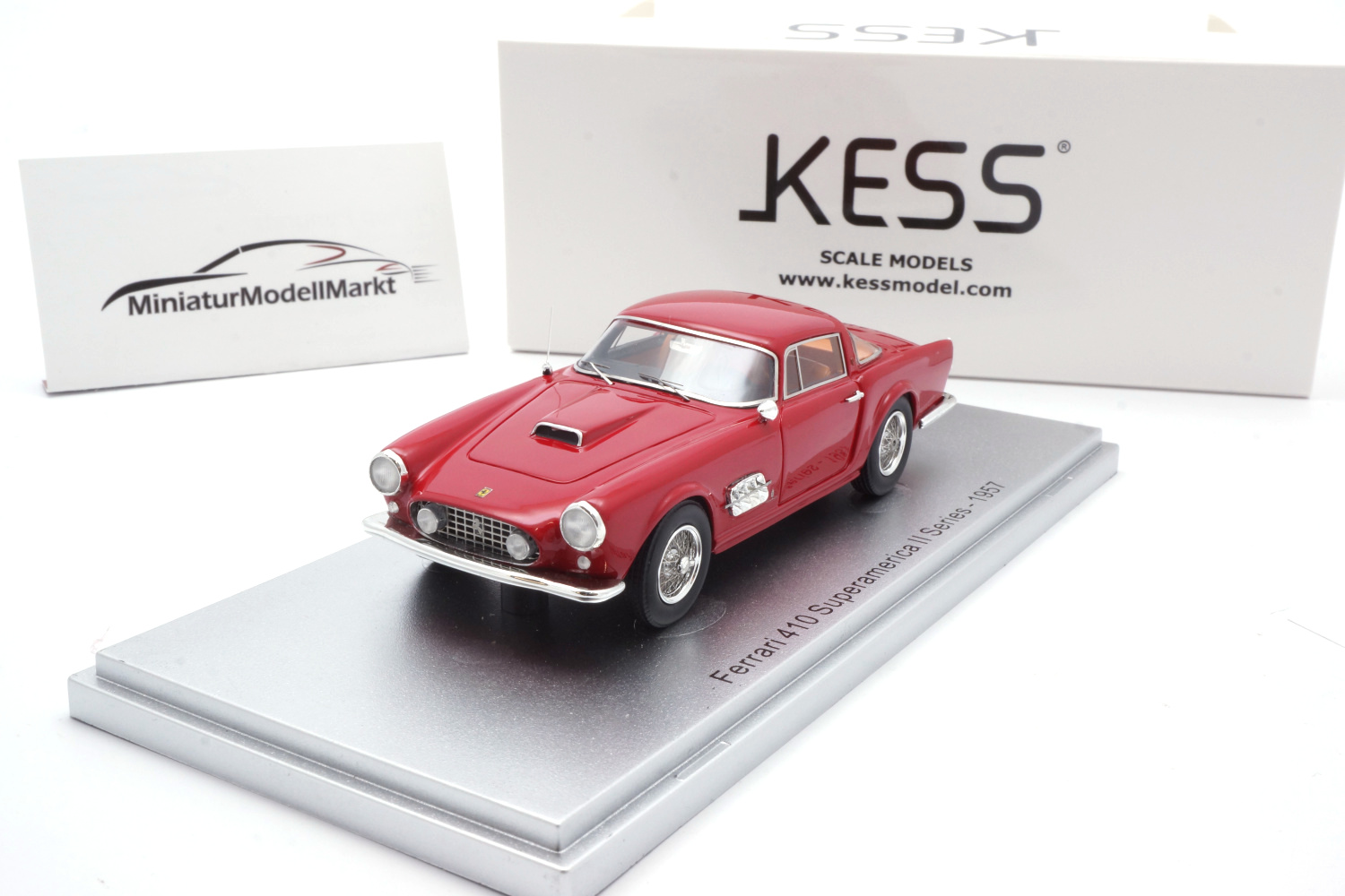 Kess KE43056180 Ferrari 410 Superamerica II Series - Rot - 1957 1:43
