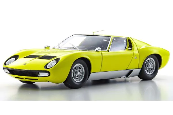 Kyosho 8317YO Lamborghini Miura P400 SV - Yellow 1:18