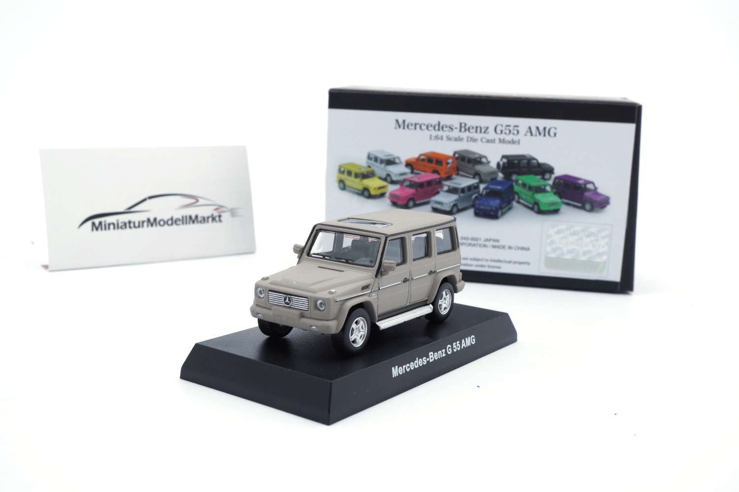 Kyosho K07021G10 Mercedes-Benz G55 AMG - Grau 1:64