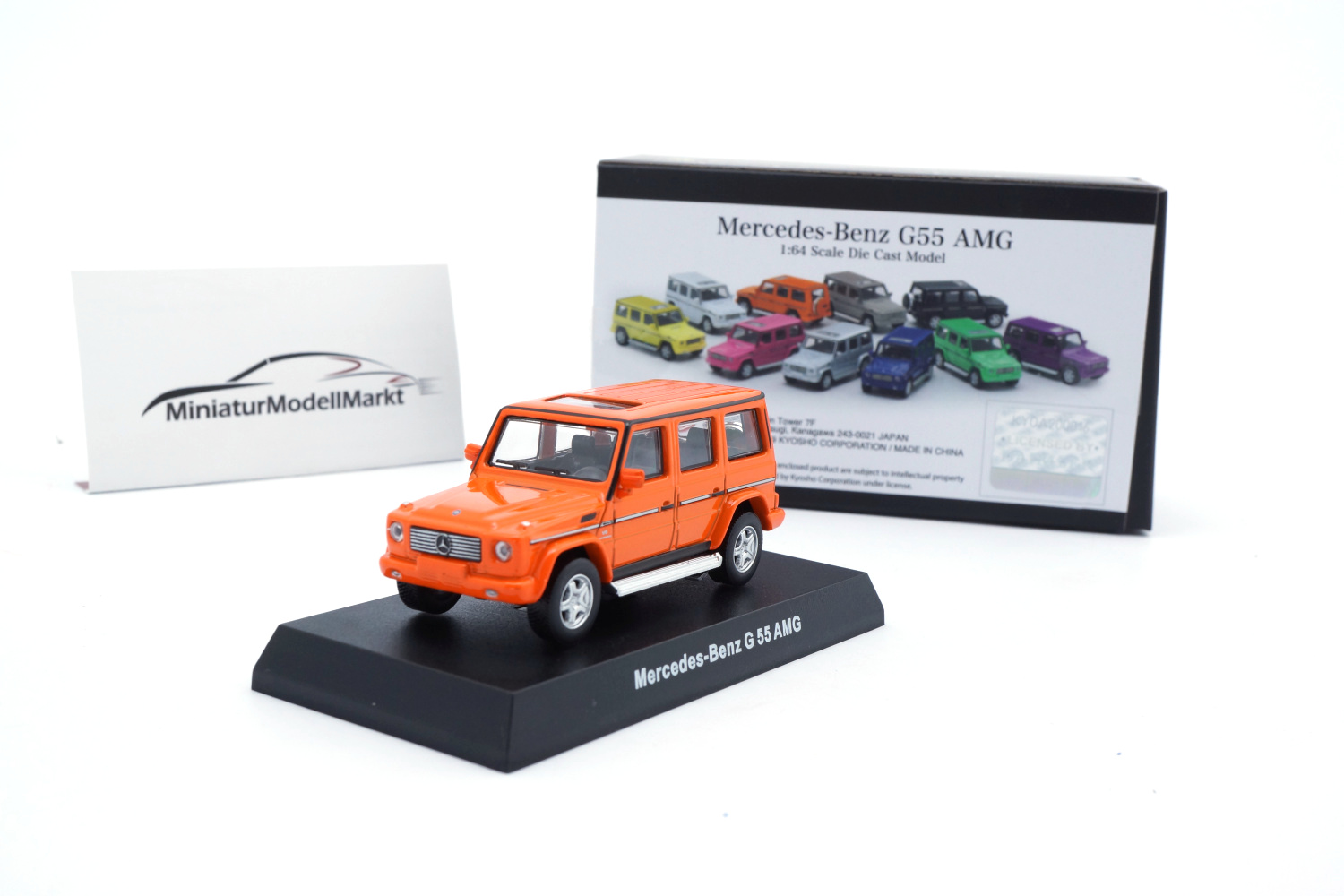 Kyosho K07021G5 Mercedes-Benz G55 AMG - Orange 1:64