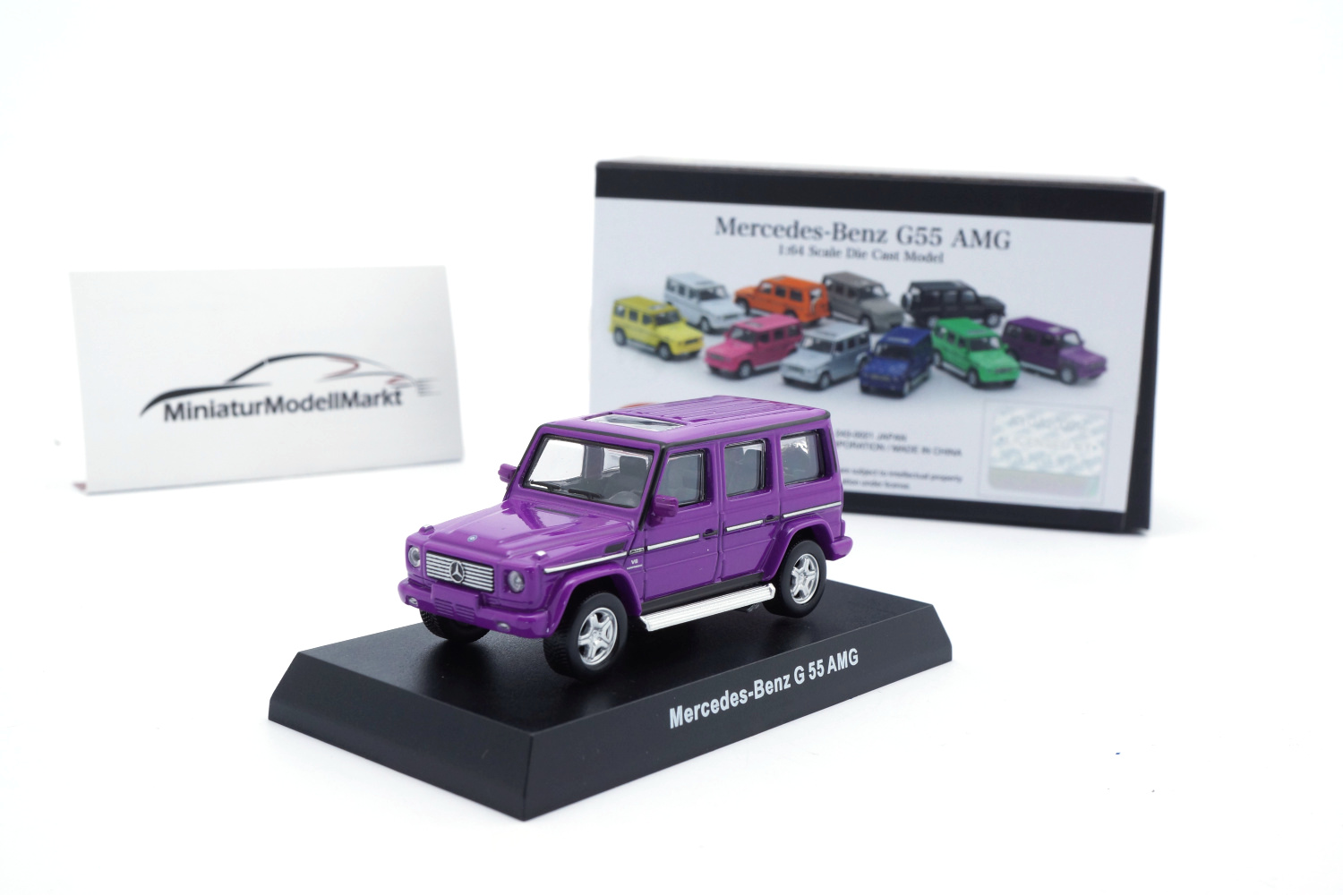 Kyosho K07021G7 Mercedes-Benz G55 AMG - Lila/Purple 1:64