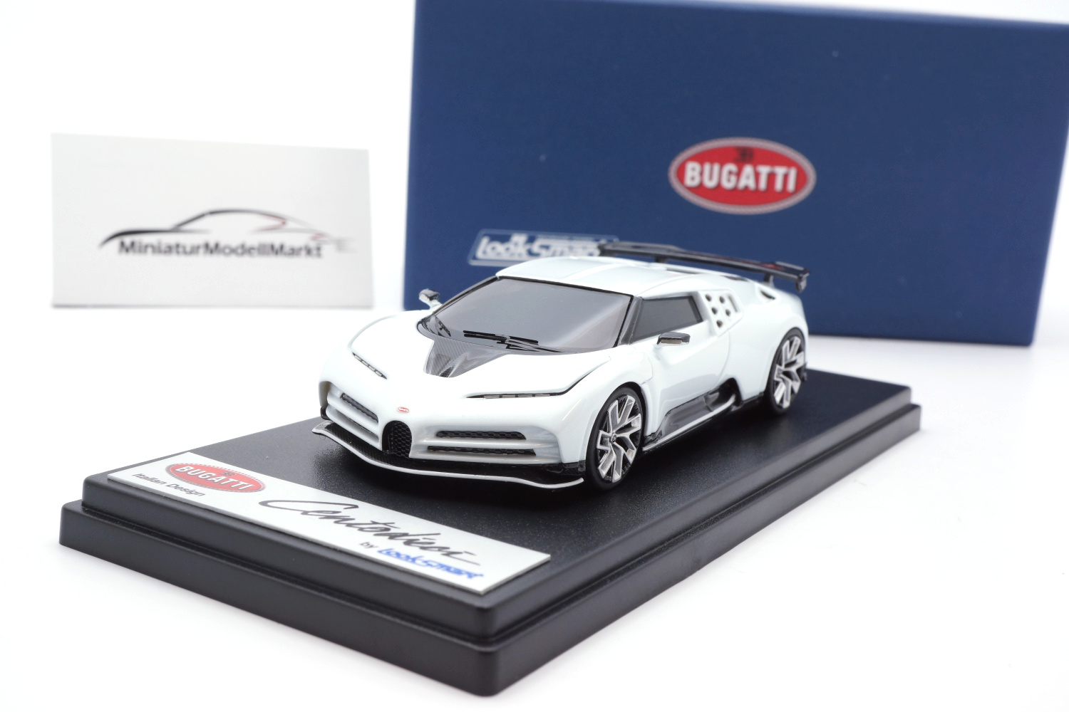 Looksmart LS513 Bugatti Centodieci - Quartz White 1:43