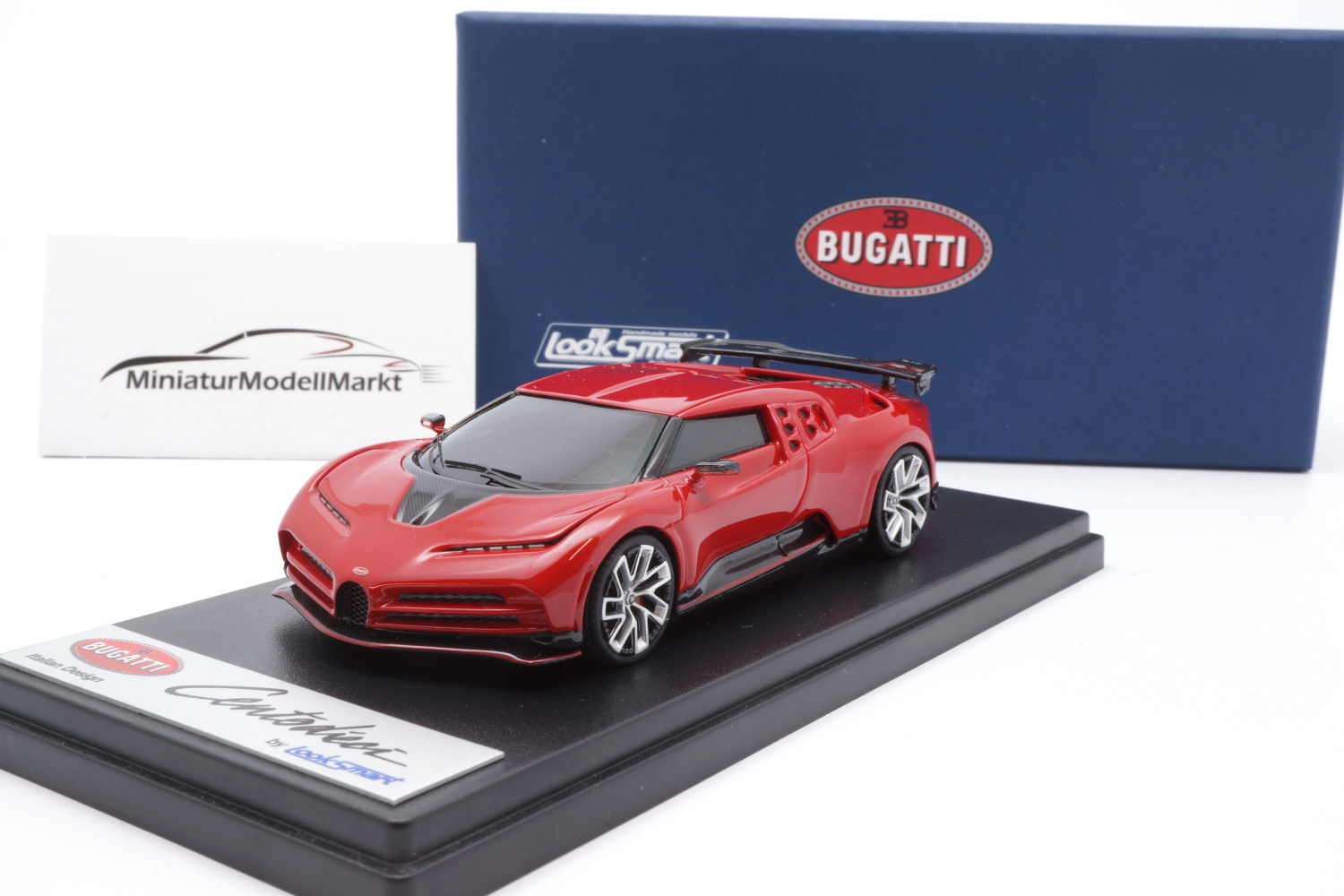 Looksmart LS513C Bugatti Centodieci - Italian Red 1:43