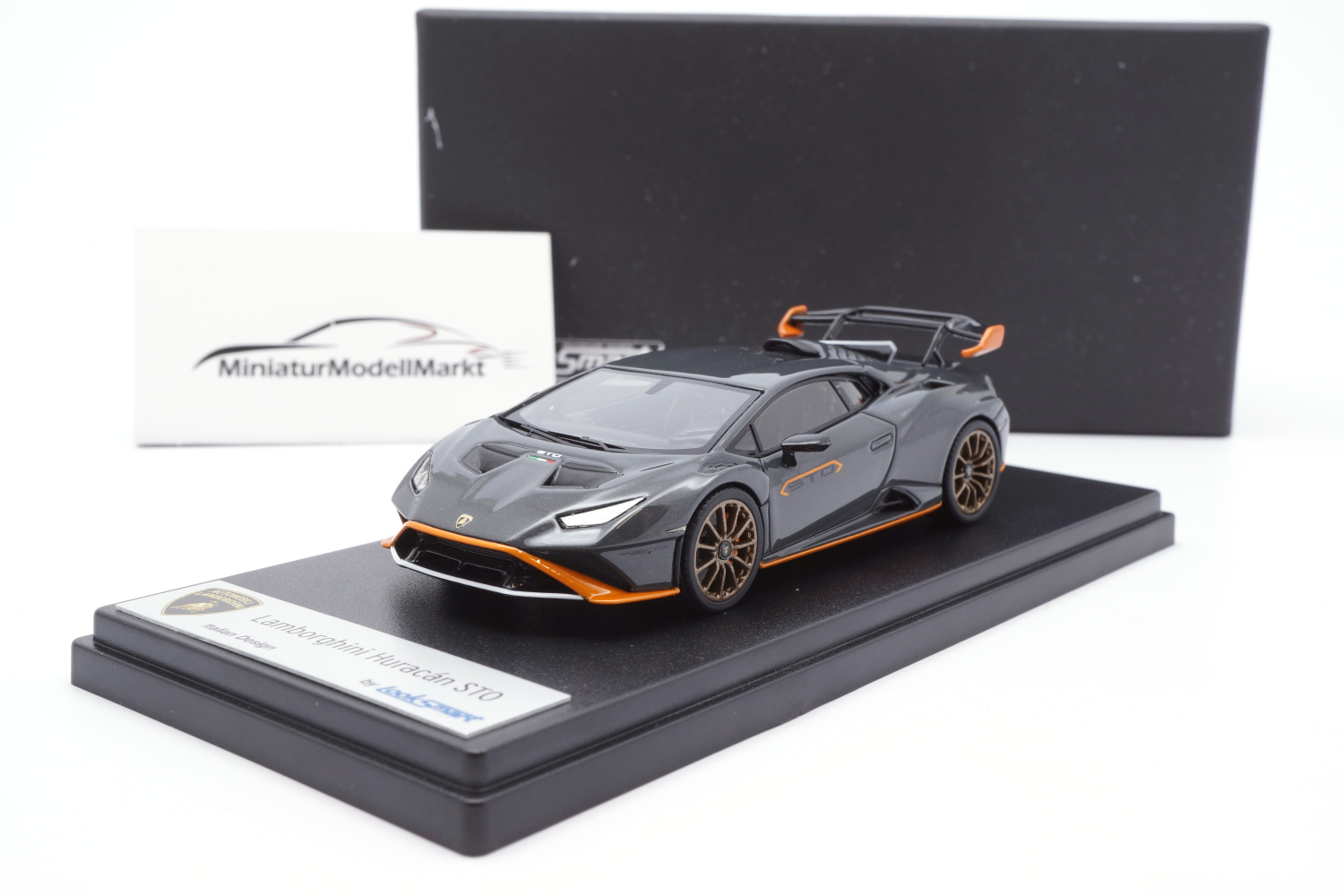 Looksmart LS523C Lamborghini Hurcan STO - Grigio Telesto 1:43