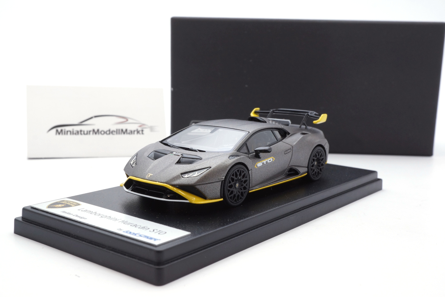 Looksmart LS523SE Lamborghini Huracan STO - Grigio Titans 1:43