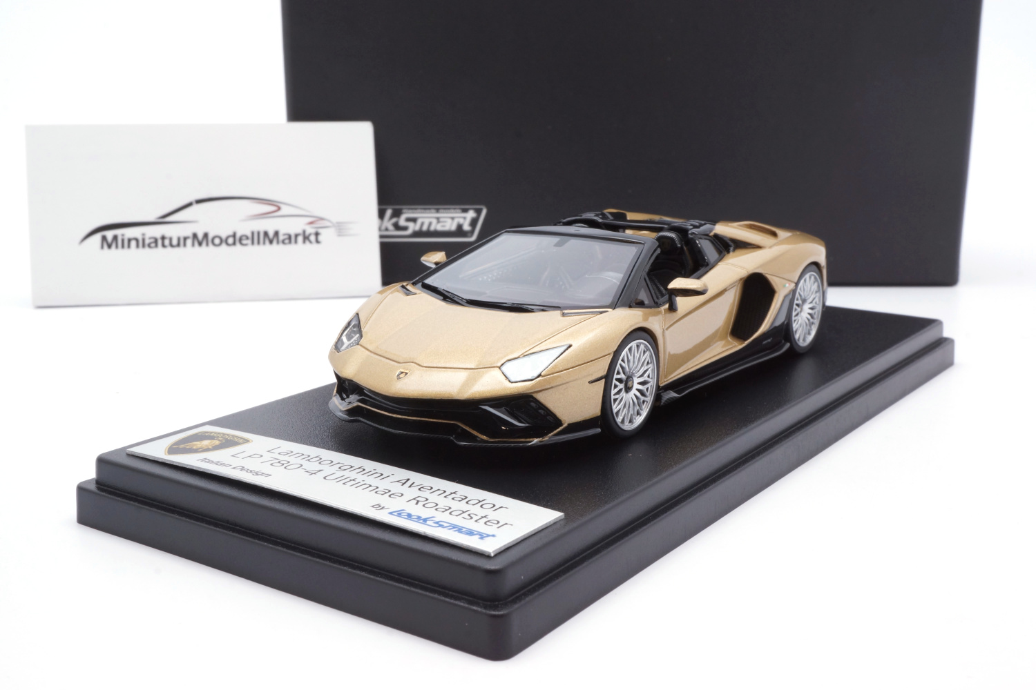 Looksmart LS532E Lamborghini Aventador Ultimae Roadster - Bronzo Zante 1:43