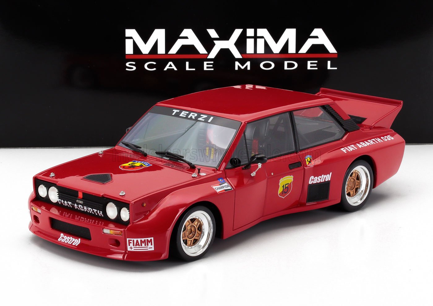 Maxima 005002 Fiat 131 Abarth SE035 Turbo Volumetrico Competizione #5 1:18