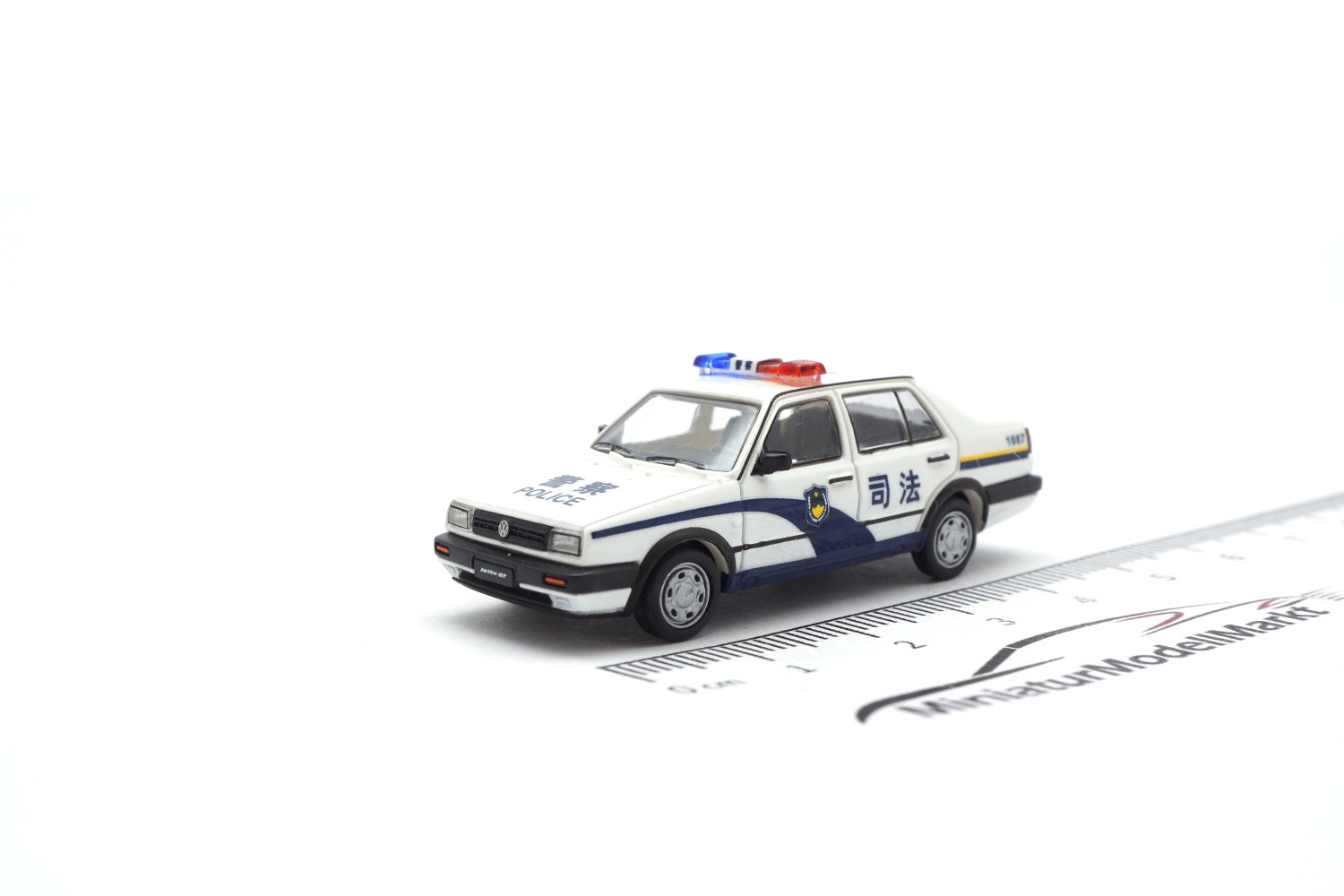 Micro City MC870001 VW Jetta GT - Polizei China - Judiciary 1:87