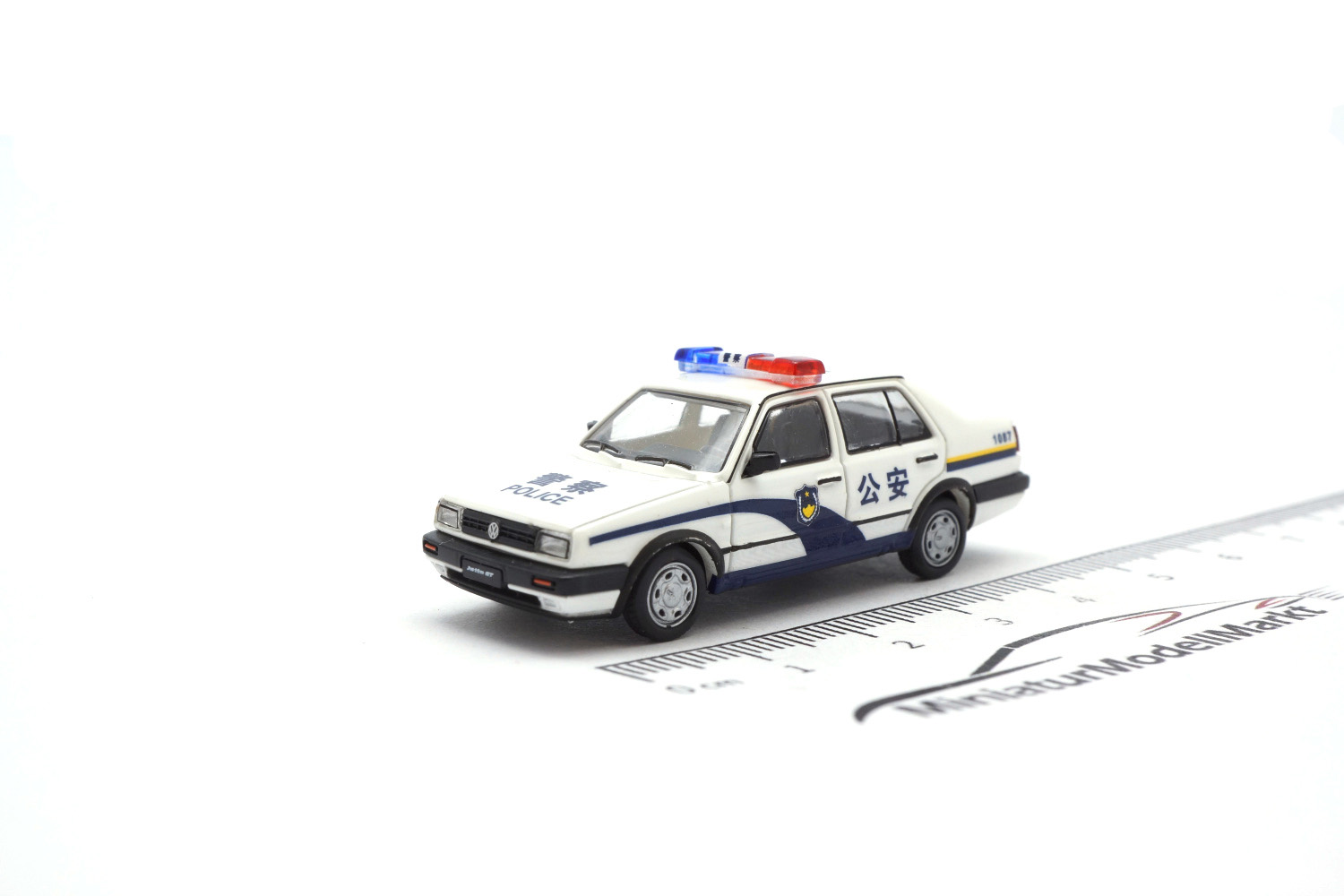 Micro City MC870001 VW Jetta GT - Polizei China - Public security 1:87