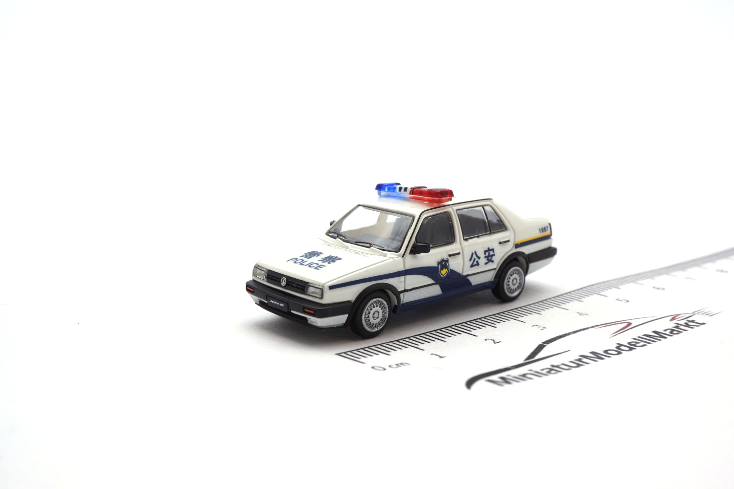 Micro City MC870001 VW Jetta GT - Polizei China - Public security (2. Version) 1:87