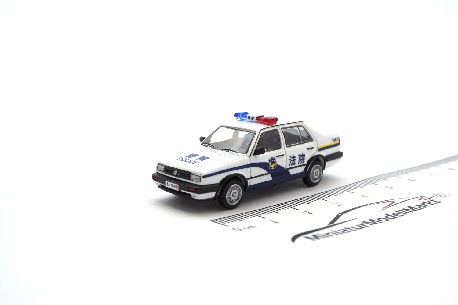 Micro City MC870001 VW Jetta GT - Polizei China - Court (2. Version) 1:87