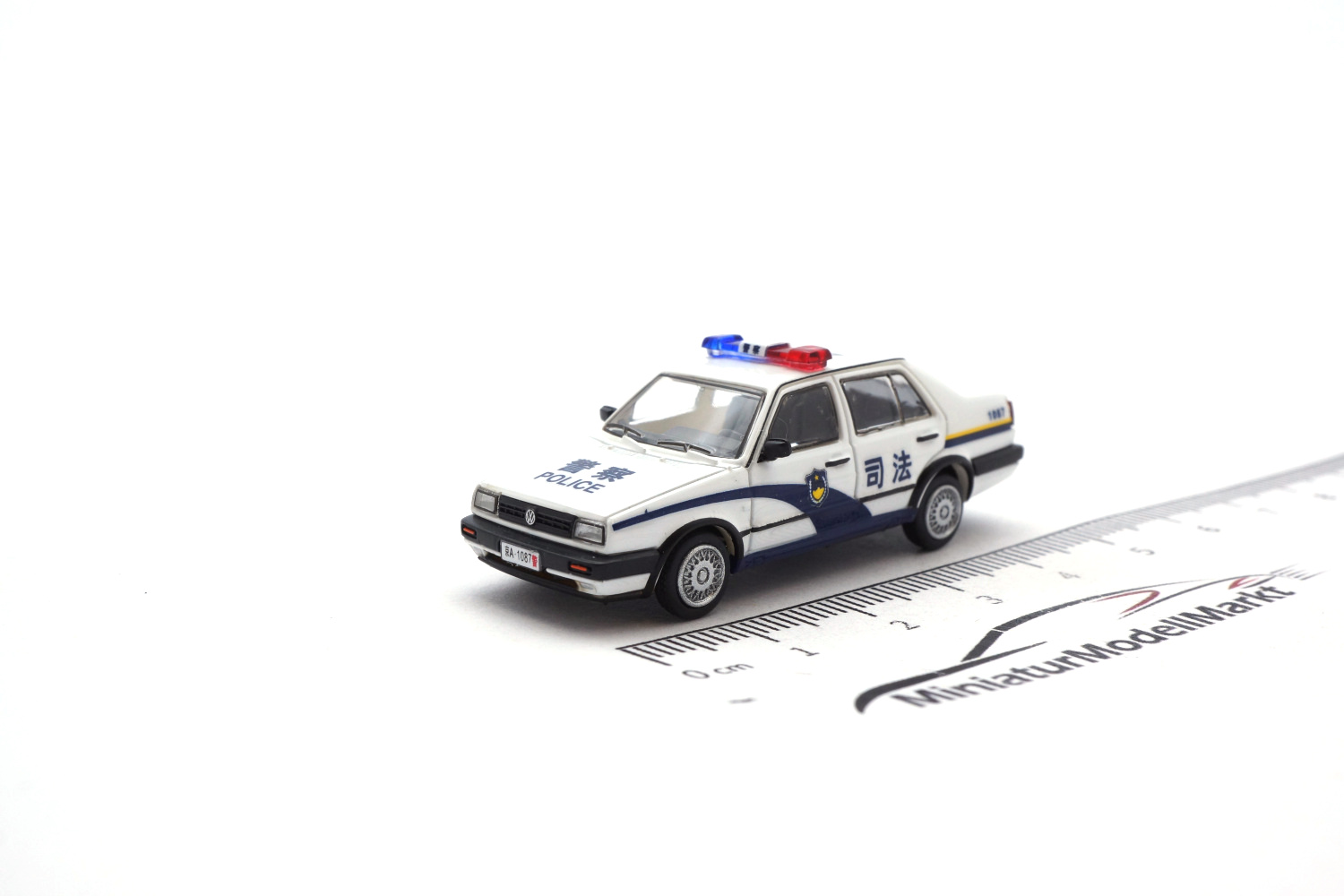 Micro City MC870001 VW Jetta GT - Polizei China - Judiciary (2. Version) 1:87