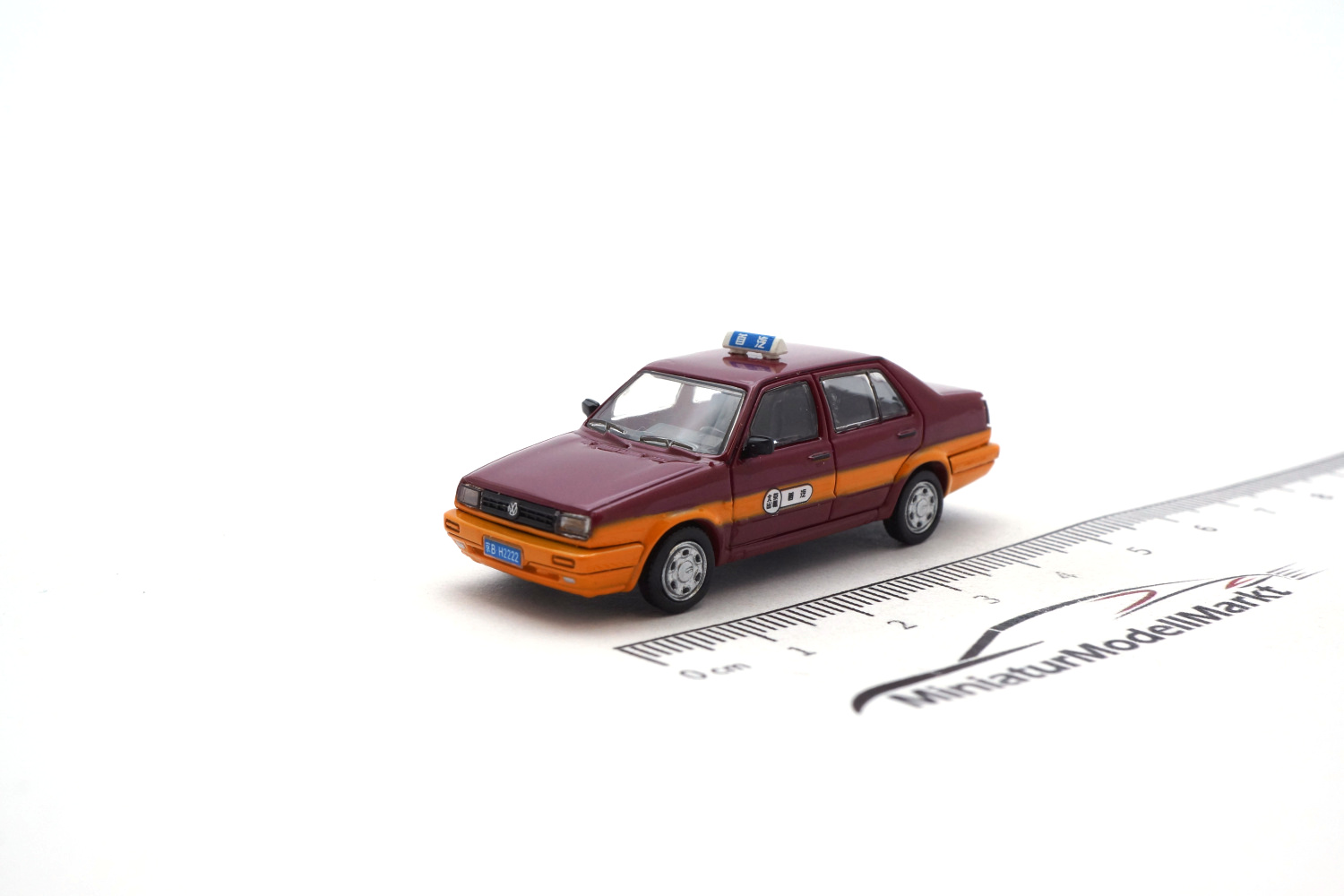 Micro City MC870001 VW Jetta GT - Bejing Taxi - Rot 1:87