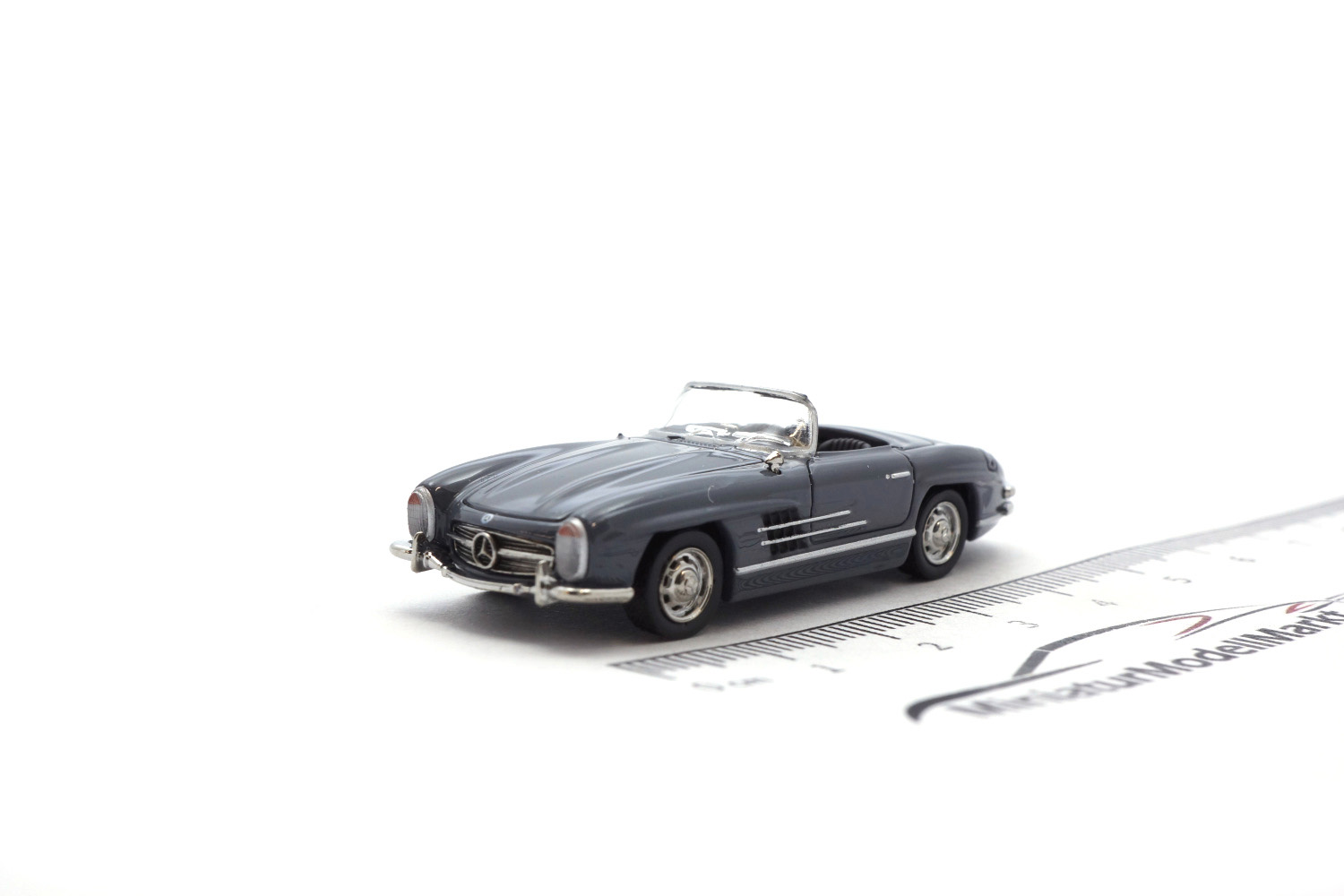 Micro City MC870009 Mercedes-Benz 300 SL Roadster - Grau (Innen Schwarz) 1:87